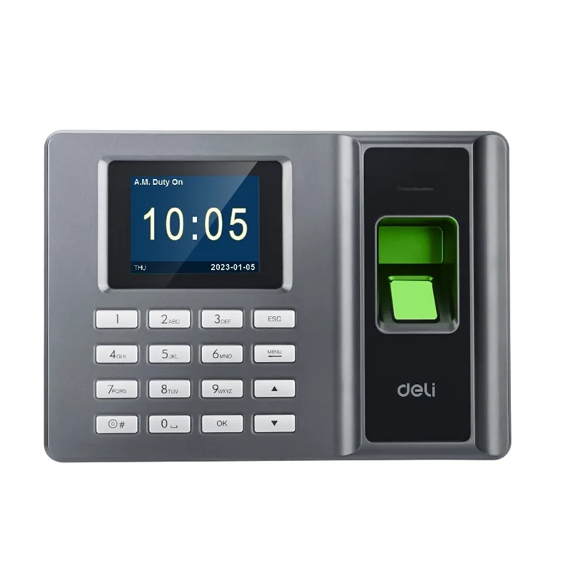 Deli ES152 office fingerprint attendance machine supplier Kuala Lumpur Malaysia
