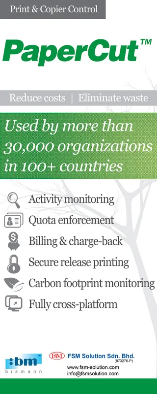 Papercut is a powerful print management solution to enable, track, manage and secure your printing, copying and scanning for ricoh photocopy machine printer