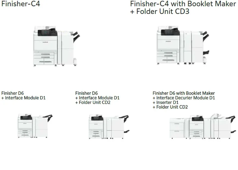 FUJIFILM Apeos C8180 / C7580 / C6580 Fujifilm Photocopy Machine Heavy Duty Colour Printer