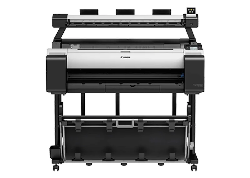 A0 Large Format Multi function Printer Canon imagePROGRAF TM-5300 MFP L36ei.  Maximum print resolution of 2400 x 1200 dpi. Quiet operation and snall size plotter