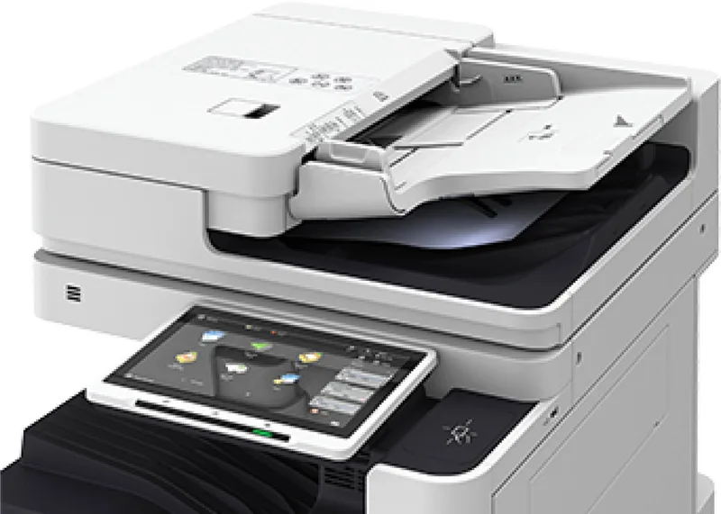 Canon ir-adv dx c5870i, 5860i, 5850i, 5840i is a a3 wifi colour multi function photocopier print speed of up to 70 pages per minute & 1,200 dpi print resolution