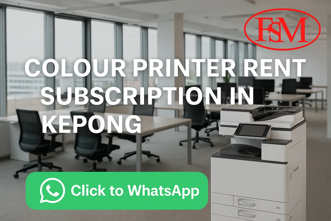 Colour Printer Rental Subscription for Offices in Kepong