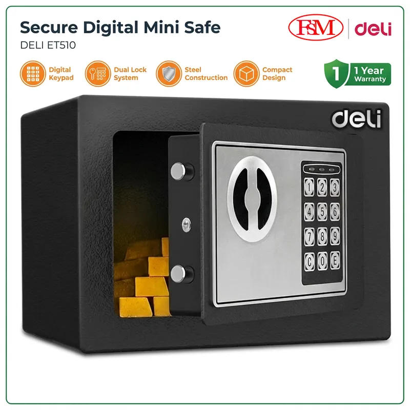 Deli ET510 Electronic Safe KL