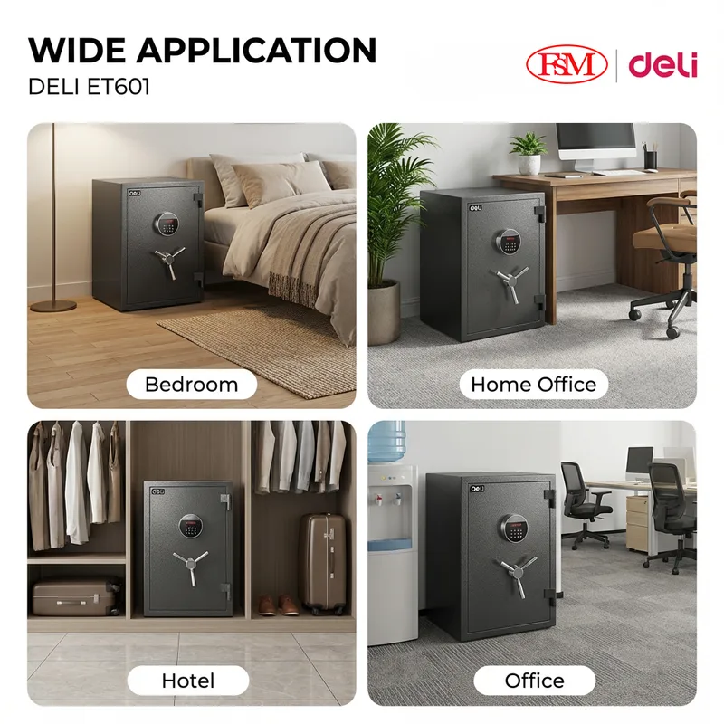 Deli ET601 Safe Box Supplier Malaysia