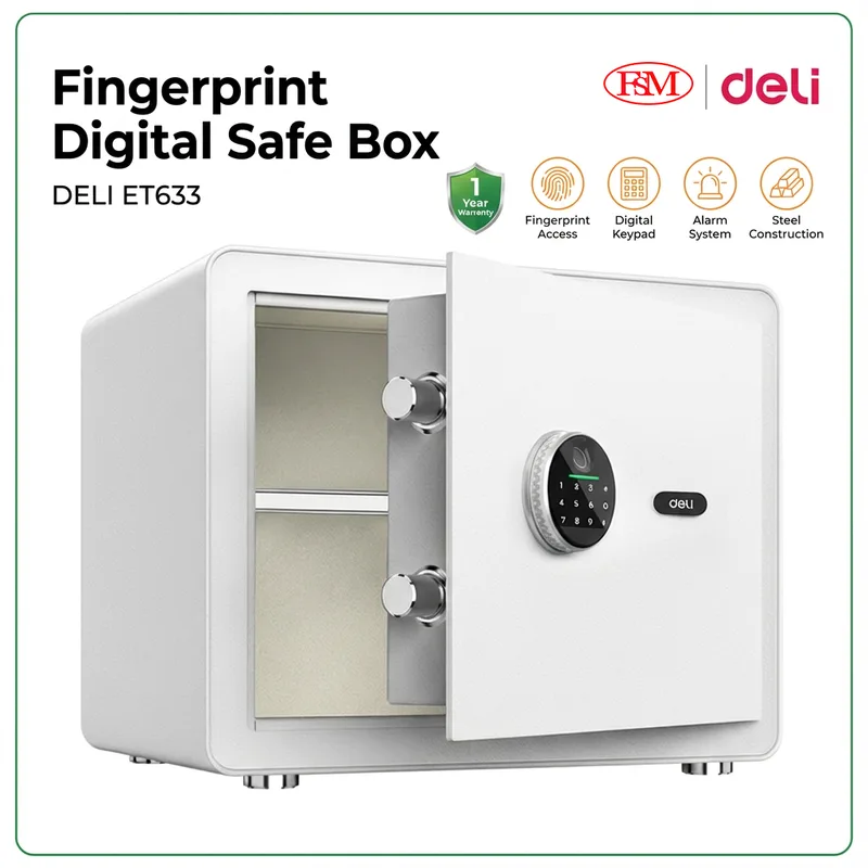 Deli ET633 Digital Safe Box Malaysia
