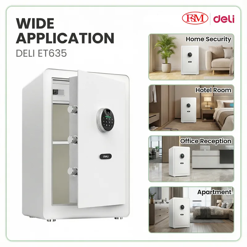 Deli ET635 Electronic Safe KL