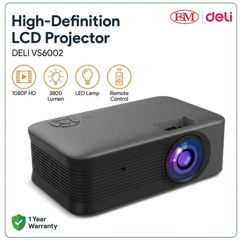 Deli VS6002 Projector Malaysia Office Use