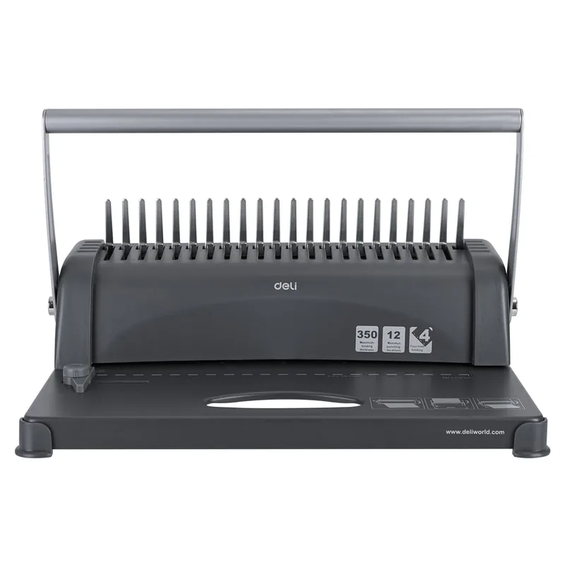 Deli E3871 A4 comb binder for school projects and manuals in Malaysia