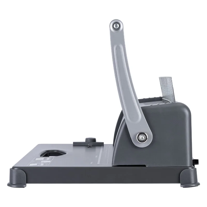 Office admin binding reports with Deli E3871 document binding machine in Malaysia