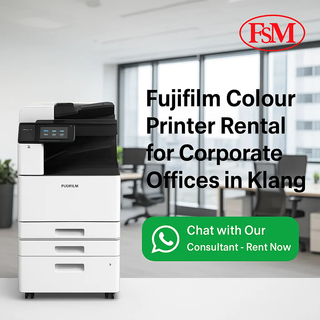 Fujifilm Colour Printer Rental for Corporate Offices in Klang