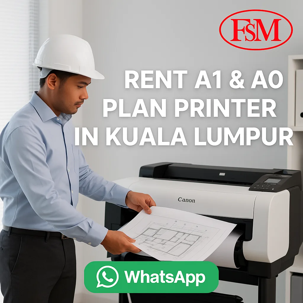Monthly Canon Plan Printer Rental for Professionals in KL