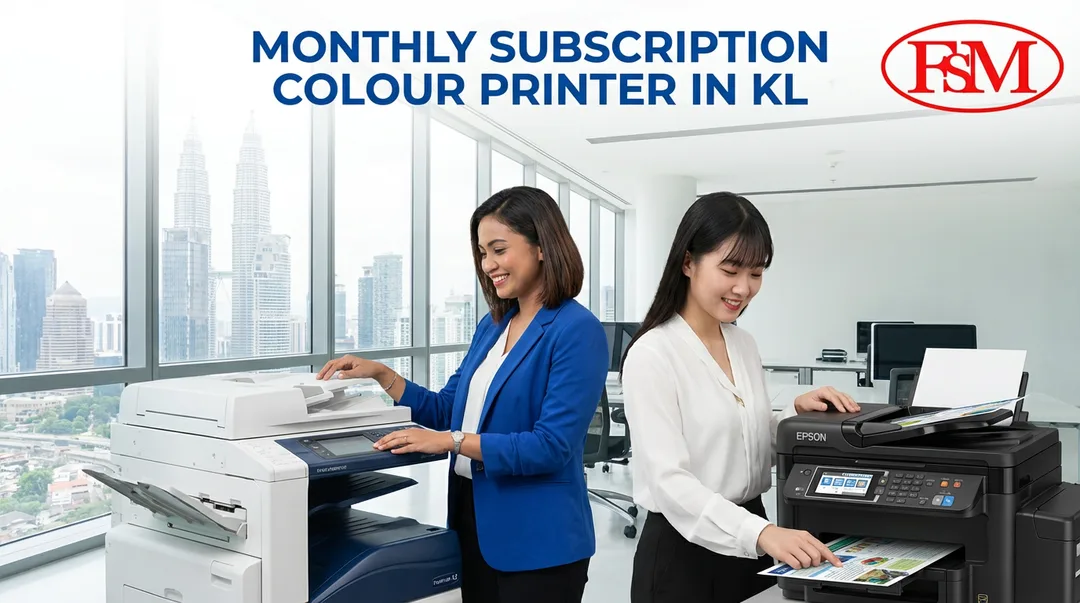 Monthly Subscription Colour Printer in KL