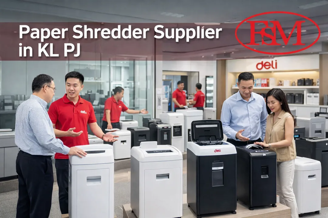 Paper shredder supplier in Kuala Lumpur and Petaling Jaya for office and home use