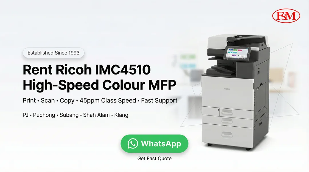PJ Rent Ricoh IMC4510