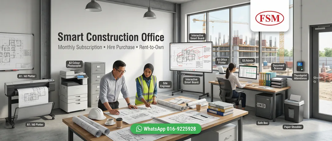 Smart Construction Office Monthly Subscription, Hire Purchase & Rent-to-Own Malaysia FSM