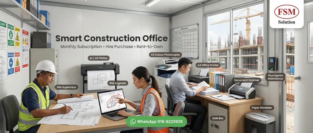 Smart Construction Office Monthly Subscription, Hire Purchase & Rent-to-Own Malaysia FSM
