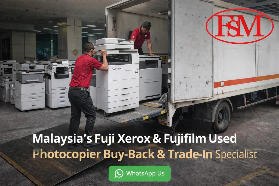 Used Fuji Xerox & Fujifilm Photocopier Buyer & Bulk Buy-Back Specialist in Malaysia